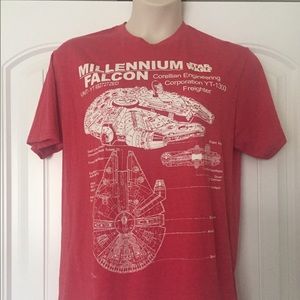 Millennium Falcon tee- new