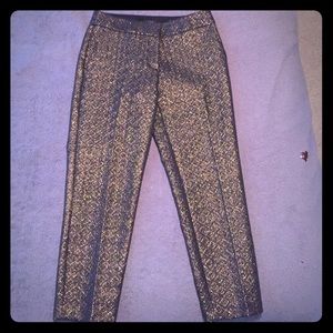 The loft shimmer pencil pants