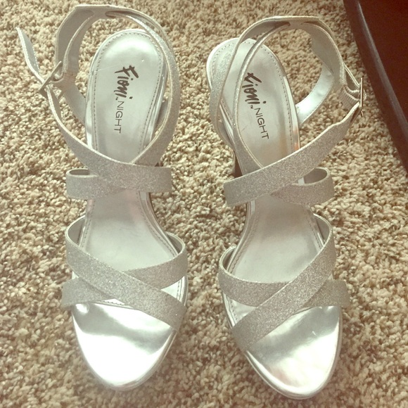 Silver heels