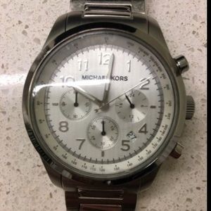 Michael Kors Silver Menswear style watch