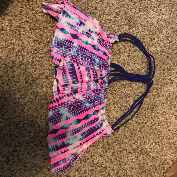 Strappy Aztec Victoria Secret swim top