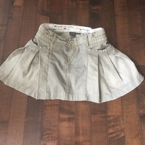 Armani Exchange pleaded Jean skirt. So cute.