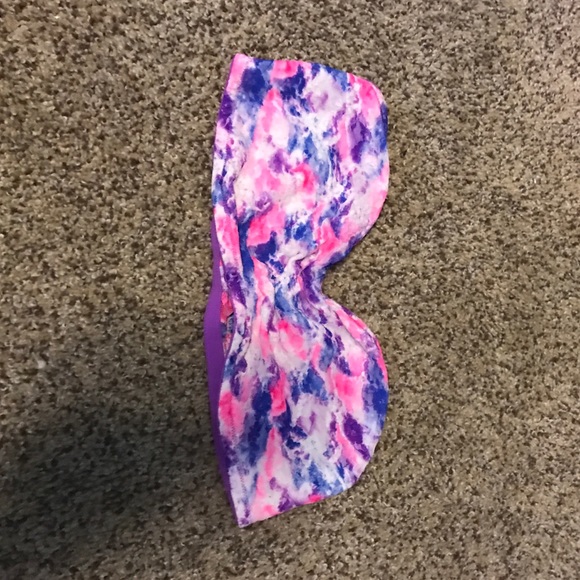 Colorful lace bandeau from Victoria Secret