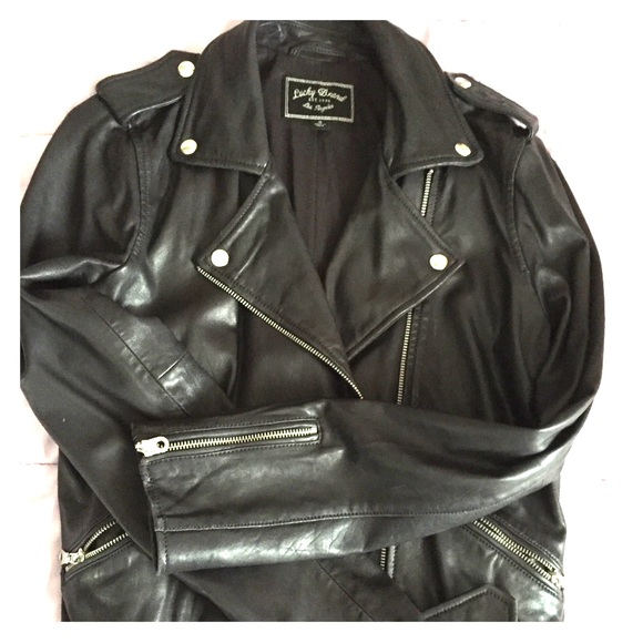 Jackets & Blazers - NEW w/o tags ...Lucky brand leather jacket