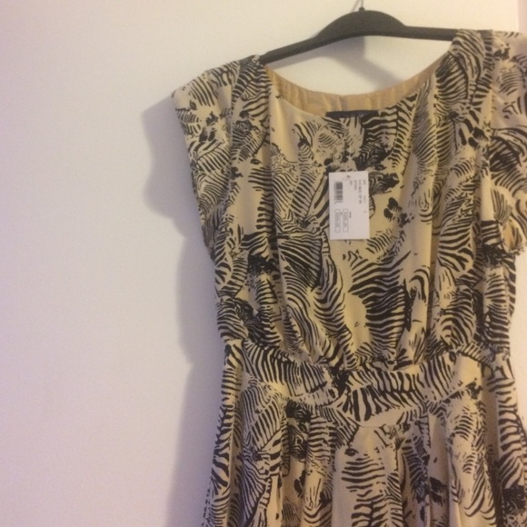 NWT Of Two Minds Zebra Print dress