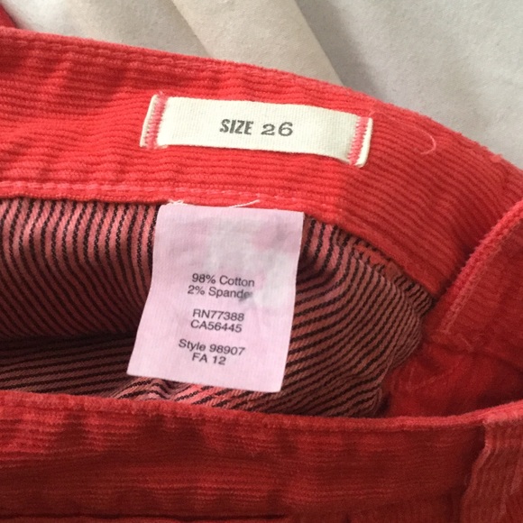 Madewell Red Skinny Jeans - Picture 2 of 4