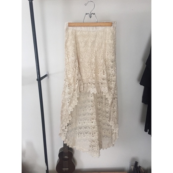 Kimchi Blue Crochet Skirt Urban Outfitters