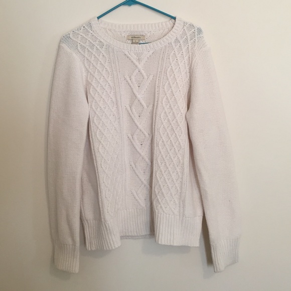 G. H. Bass and Co. Cream Sweater