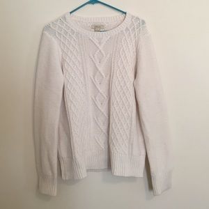 G. H. Bass and Co. Cream Sweater