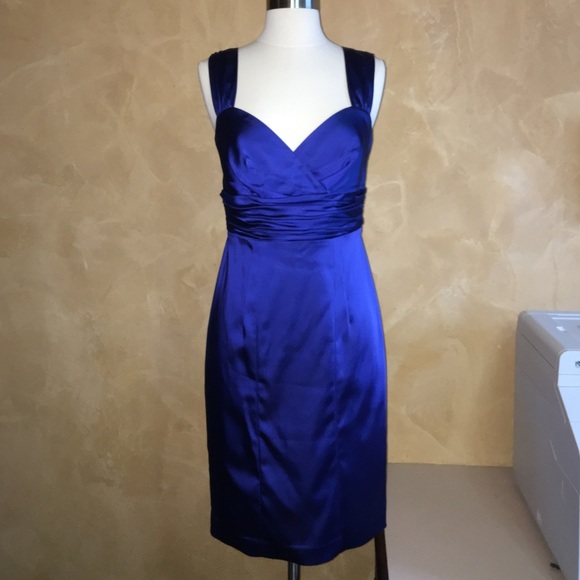 Calvin Klein cobalt blue dress