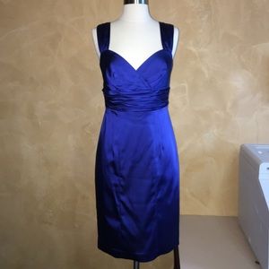 Calvin Klein cobalt blue dress