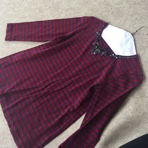 JCREW 3/4 length shirt