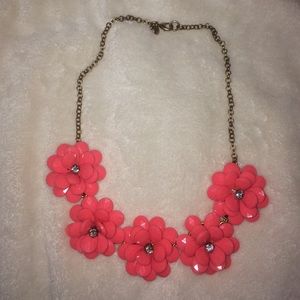 Jcrew flower necklace