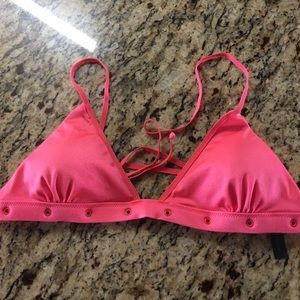 Victoria's Secret triangle bikini top.
