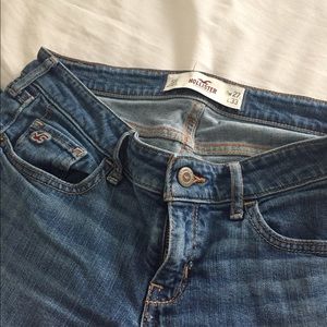 Hollister medium wash bootcut jeans