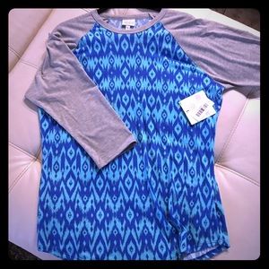 LuLaRoe raglan baseball tee