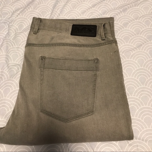Michael Kors grey light washed jeans