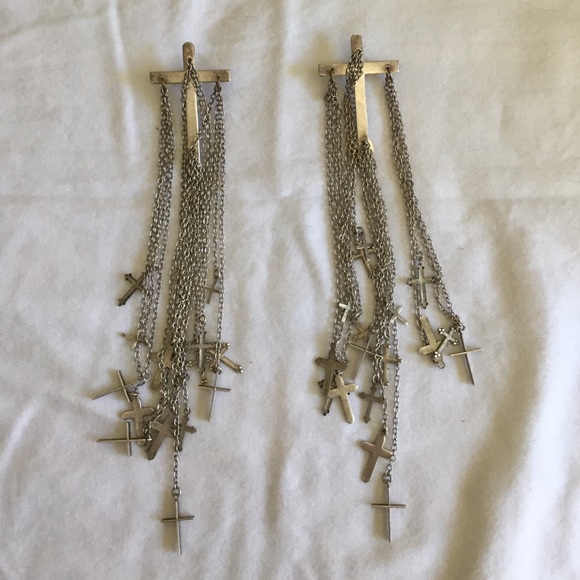 Erickson Beamon Shoulder Duster Earrings