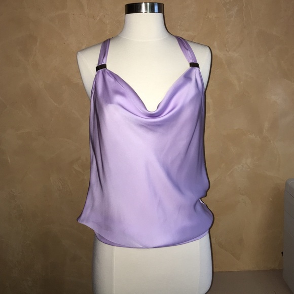 Soft silky lilac tank