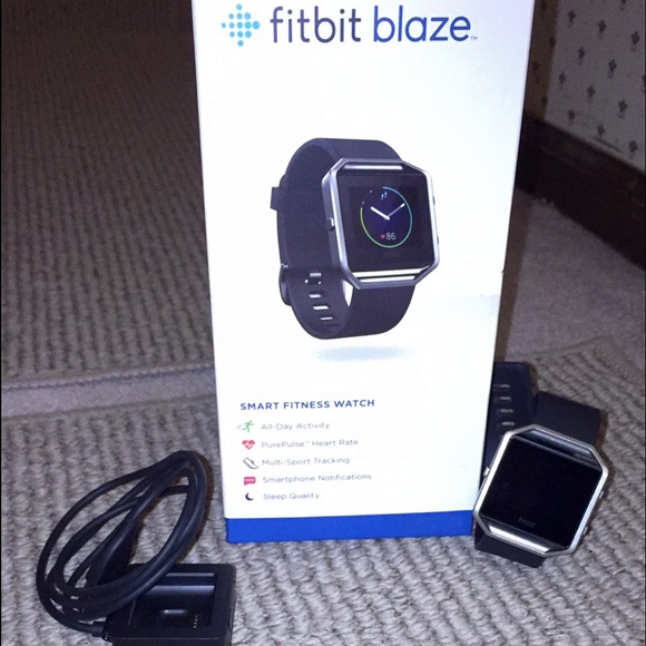 Fitbit blaze.