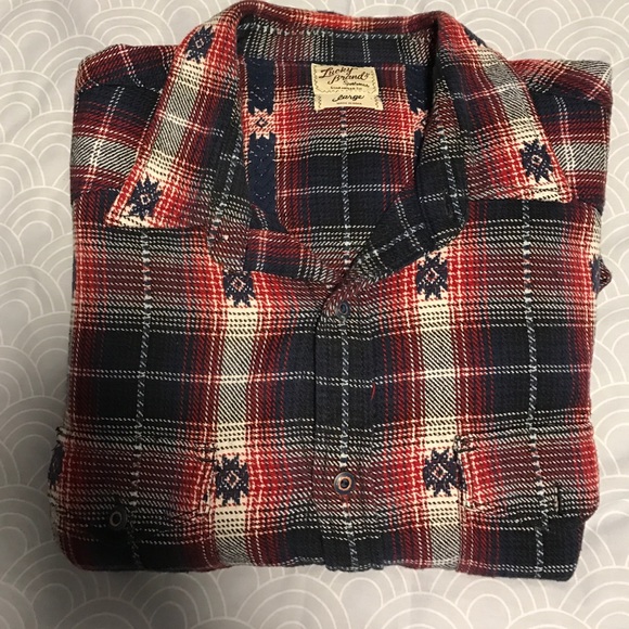 Lucky Brand heavy button down shirt