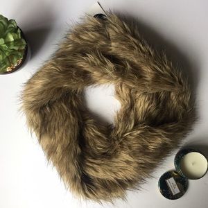 Faux Fur Infinity Scarf
