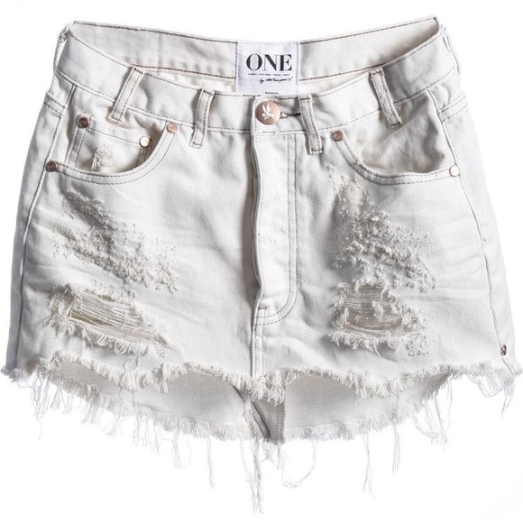 one teaspoon white skirt