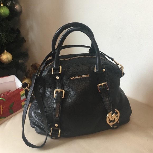 Michael Kors Bedford Black Leather Bag