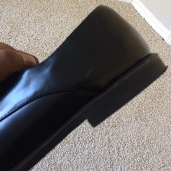 Faux Leather Oxfords - Picture 3 of 4