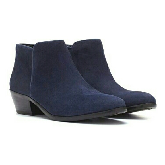 sam edelman blue suede shoes