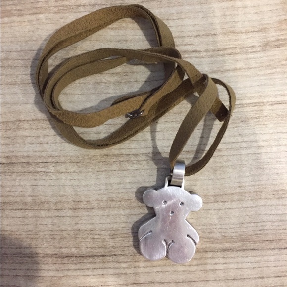 Tous bear charm necklace