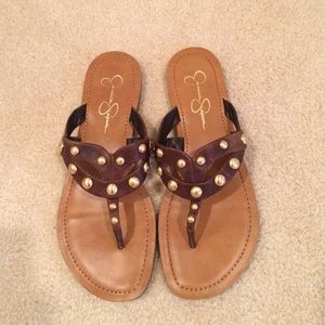 Jessica Simpson Stud Embellished Sandals