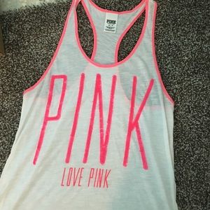 Victoria's Secret pink tank top