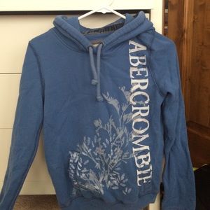 M Abercrombie hooded sweatshirt