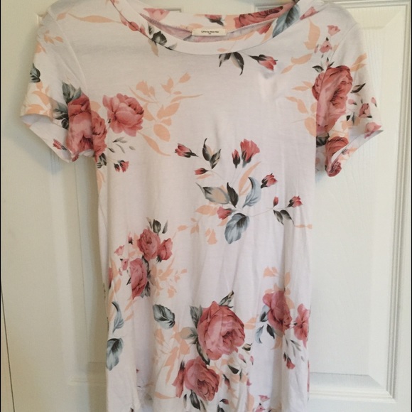 Floral tee