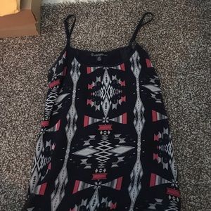 Tribal print tank top