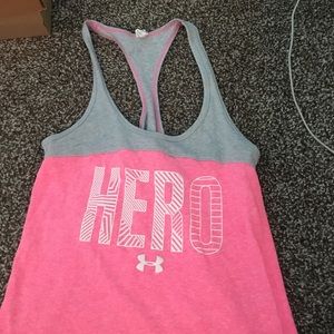 Under armor "hero" tank top
