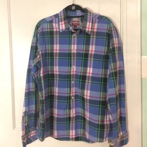 Merona Plaid Button Down Shirt