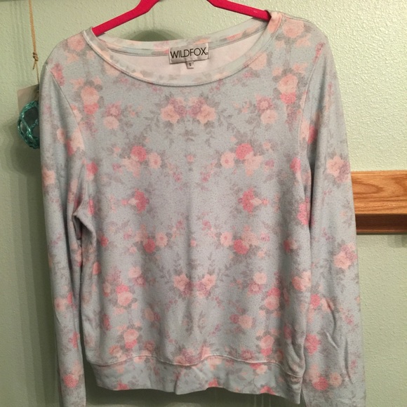 Wildfox WF Austen Rose Baggy Beach Jumper BBJ