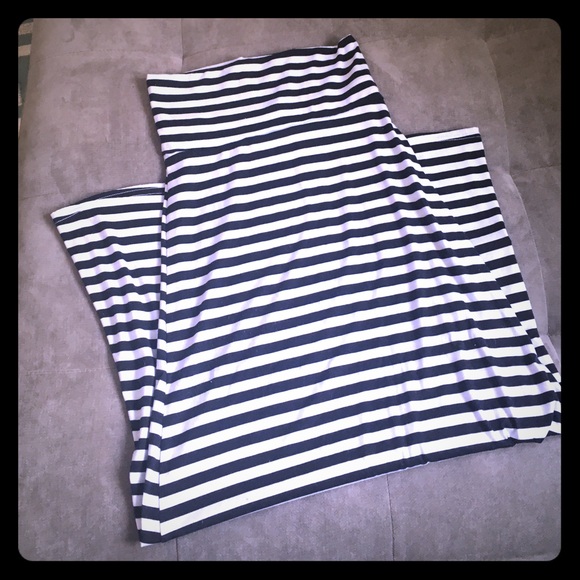 NWOT Striped Maxi Skirt