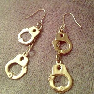 Handcuff earrings