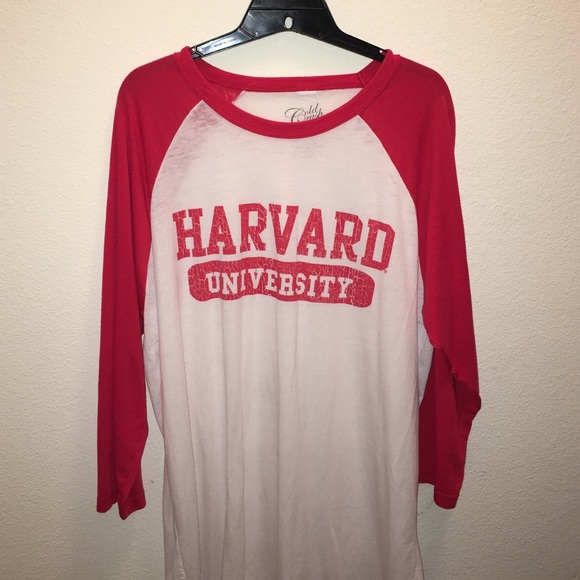 Harvard University baseball tshirt