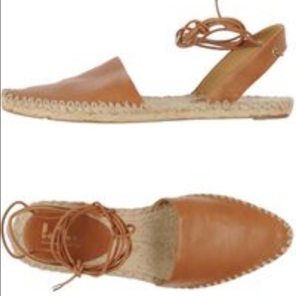 Belle by sigerson Morrison lace up espadrilles