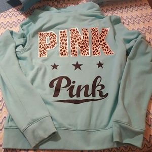 SOLD Victorias Secret Pink full zip