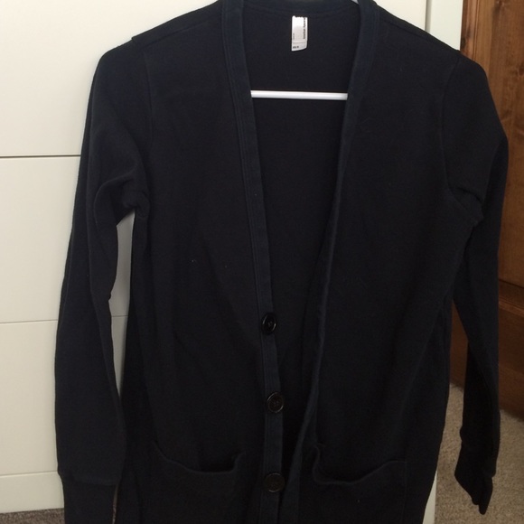 XS/S American apparel cotton cardigan