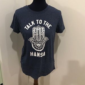 Talk to the Hamsa Loose Tee Women's Medium