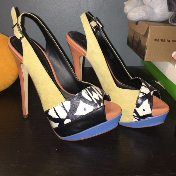 Sexy colorful heels
