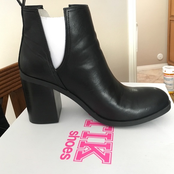 Black booties