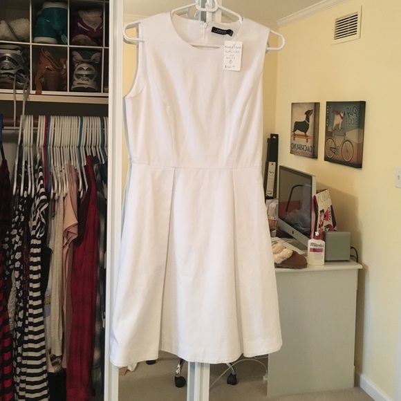 Kate Spade Saturday White Fit and Flare Dress