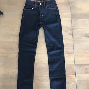American eagle high waisted skinny jeans